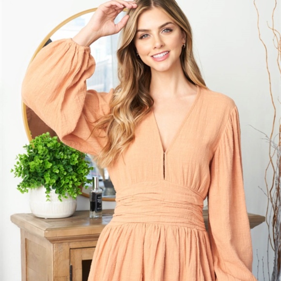 Peach Dress - Picture 4 of 15